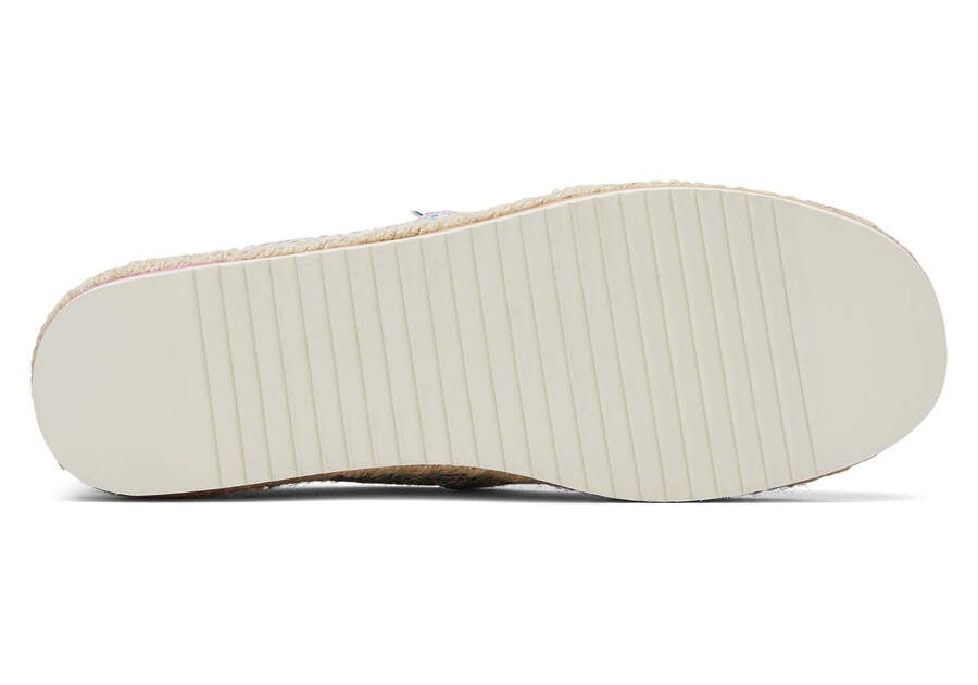 Toms Alpargata Rope Plataforma Beige Chile | CL924-032