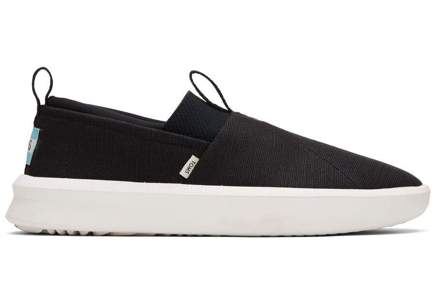 Toms Alpargata Rover Negras Chile | CL007-510