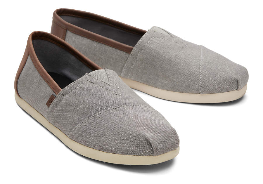 Toms Alpargata Sintetico Trim Gris Chile | CL719-670