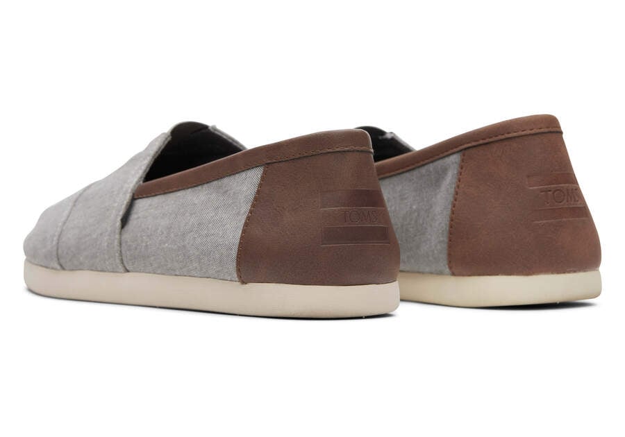 Toms Alpargata Sintetico Trim Gris Chile | CL719-670