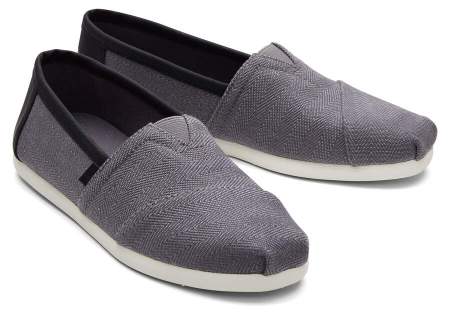 Toms Alpargata Sintetico Trim Gris Chile | CL739-209