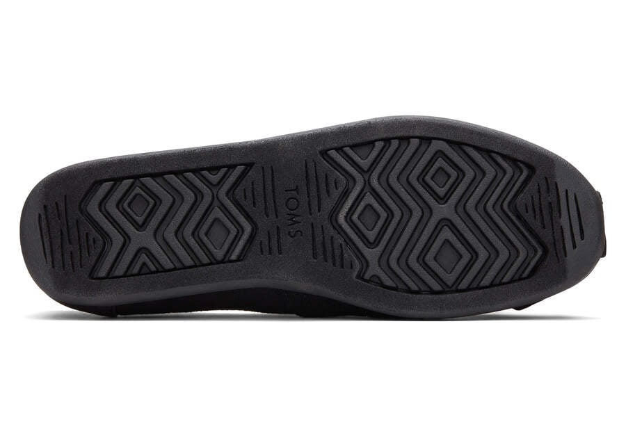 Toms Alpargata Sintetico Trim Negras Chile | CL913-692