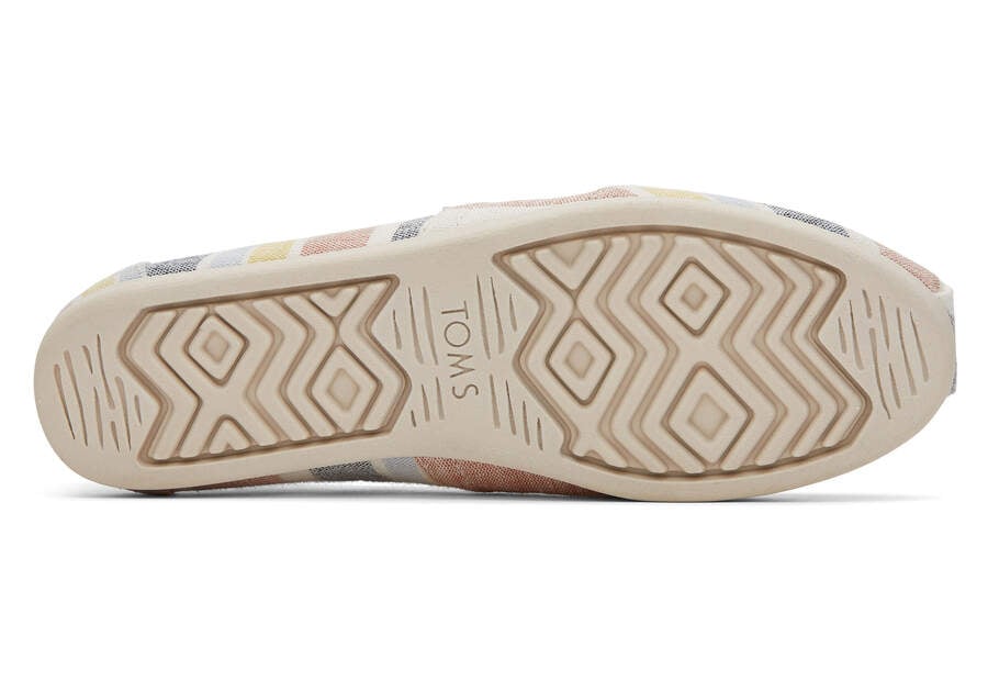 Toms Alpargata Stripes Marrones Chile | CL607-710