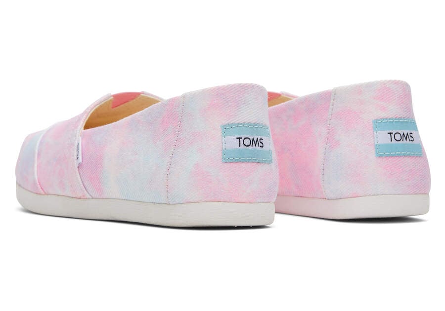 Toms Alpargata Tie-Dye Rosas Chile | CL668-601