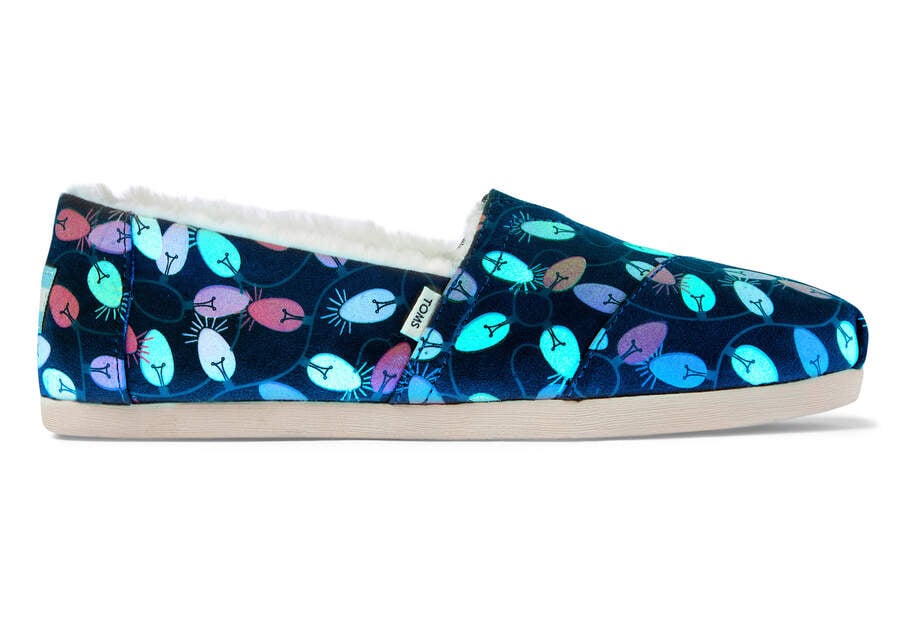 Toms Alpargata Tree Lights Gris Chile | CL604-044