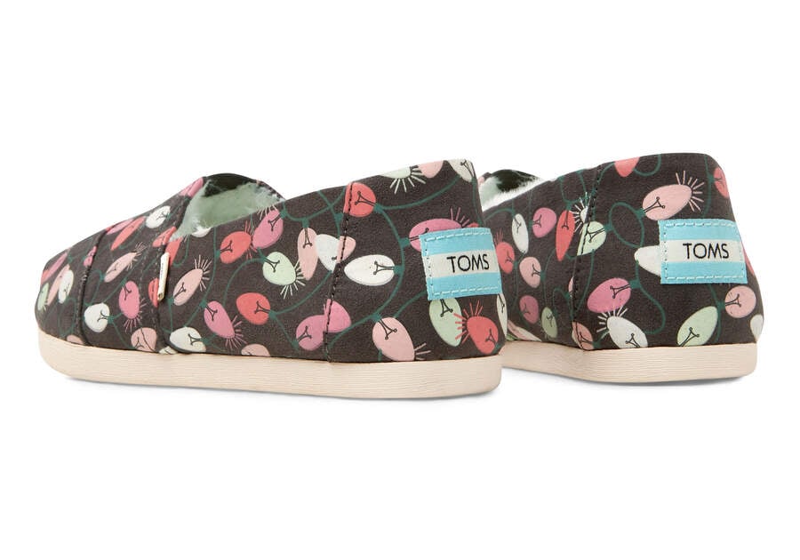 Toms Alpargata Tree Lights Gris Chile | CL604-044