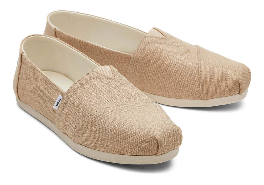 Toms Alpargata Woven Creme Chile | CL673-050