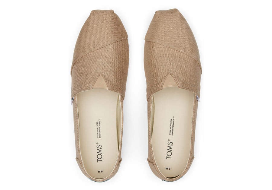 Toms Alpargata Woven Creme Chile | CL673-050