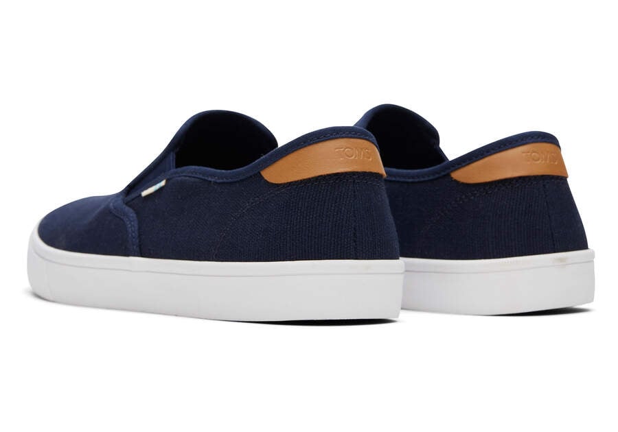 Toms Baja Slip On Azul Marino Chile | CL166-801