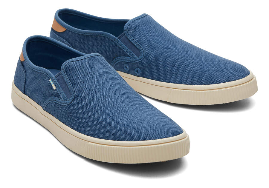 Toms Baja Slip On Azules Chile | CL186-664