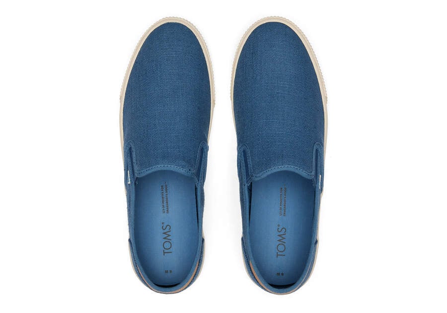 Toms Baja Slip On Azules Chile | CL186-664