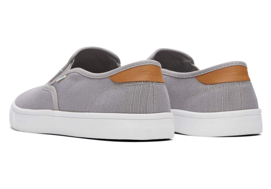 Toms Baja Slip On Gris Oscuro Chile | CL635-377