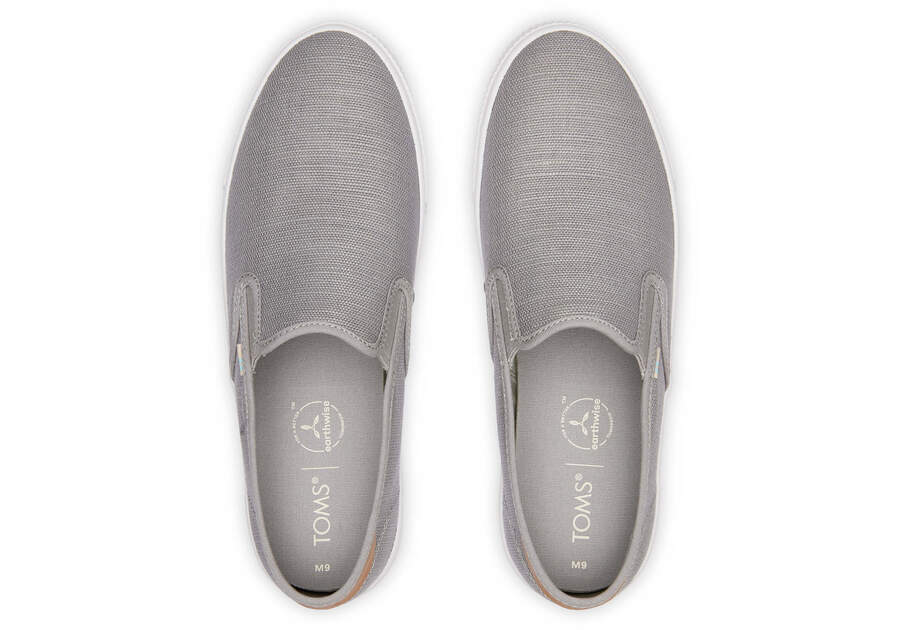 Toms Baja Slip On Gris Oscuro Chile | CL635-377