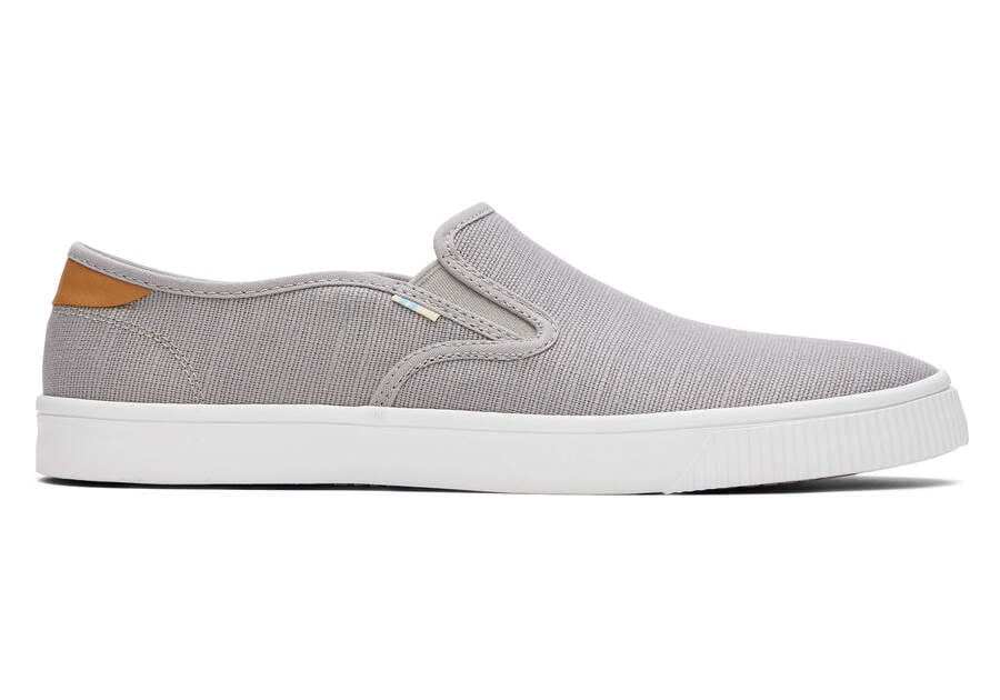 Toms Baja Slip On Gris Oscuro Chile | CL635-377