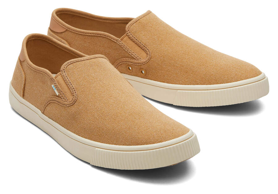 Toms Baja Slip On Marrones Chile | CL416-866