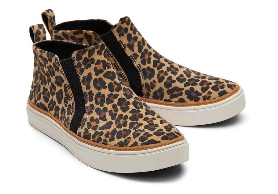 Toms Bryce Slip On Marrones Leopardo Chile | CL018-560