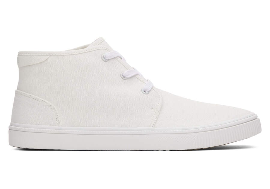 Toms Carlo Mid Sneaker Blancas Chile | CL633-852