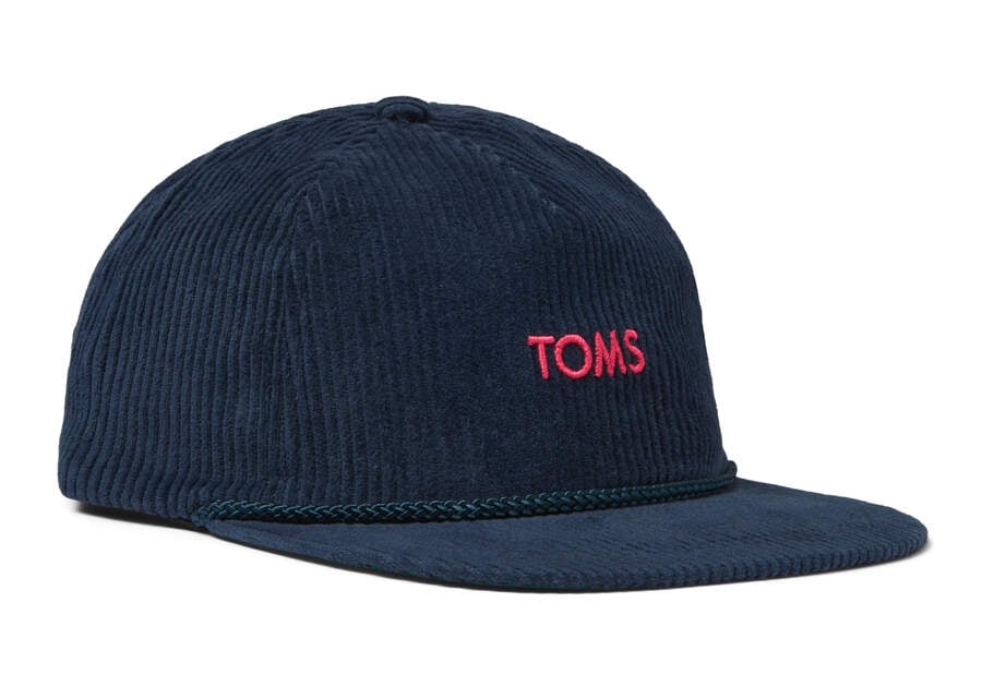 Toms Corduroy Hat Azul Marino Chile | CL325-100