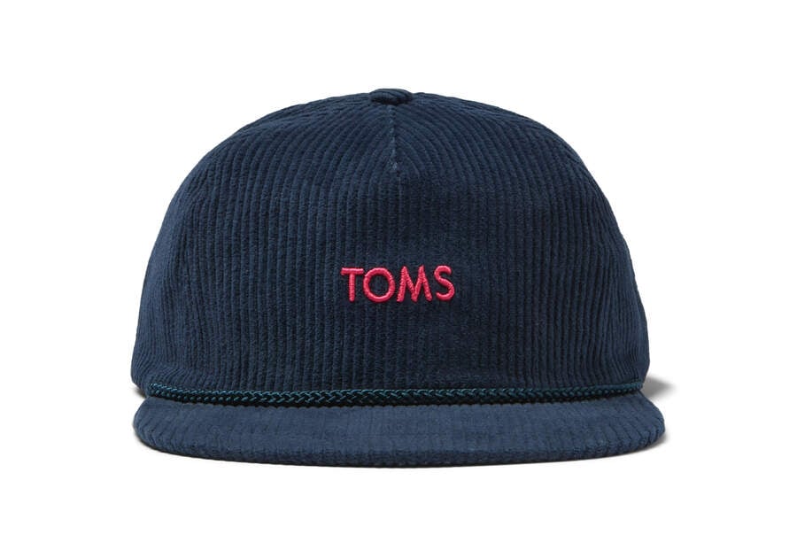 Toms Corduroy Hat Azul Marino Chile | CL325-100