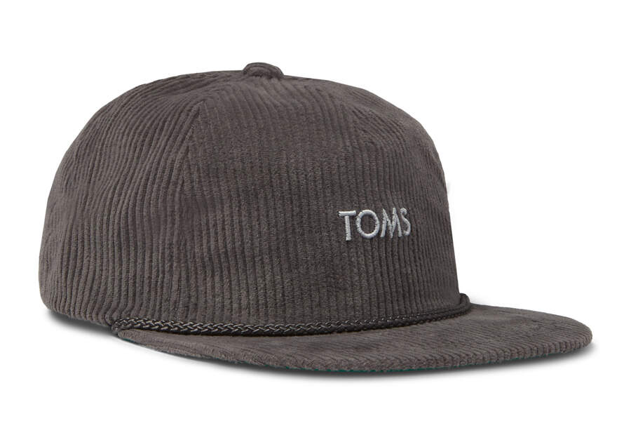 Toms Corduroy Hat Gris Chile | CL391-662