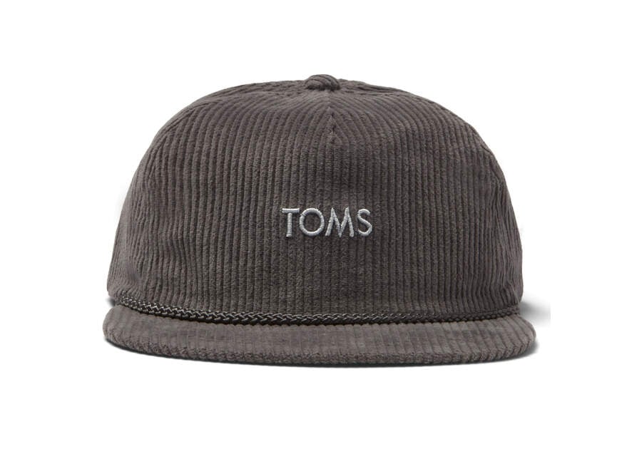 Toms Corduroy Hat Gris Chile | CL391-662