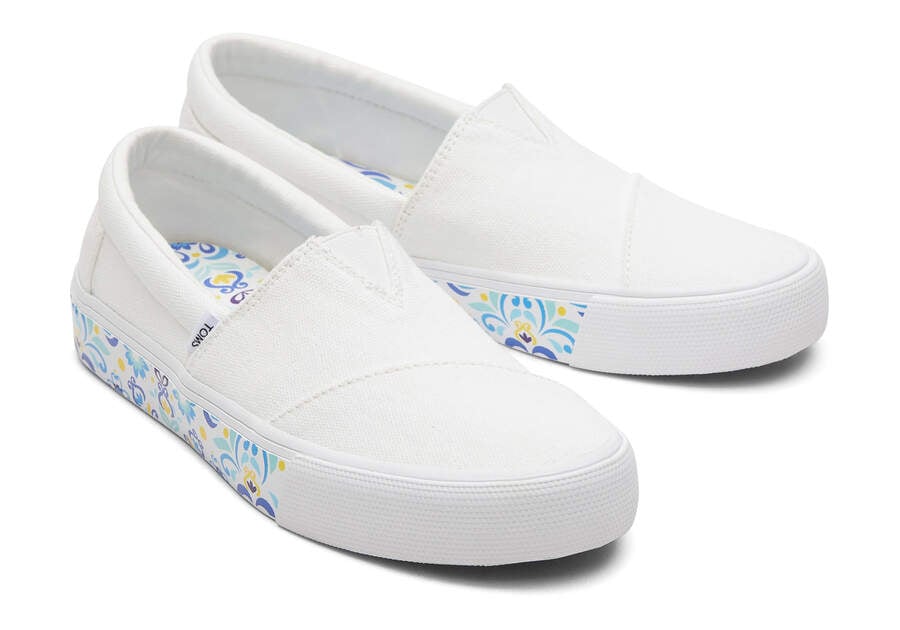 Toms Fenix Blancas Azul Marino Chile | CL296-448