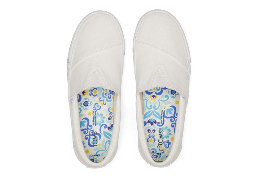 Toms Fenix Blancas Azul Marino Chile | CL296-448