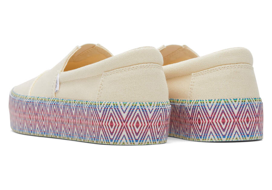 Toms Fenix Plataforma Creme Chile | CL533-803