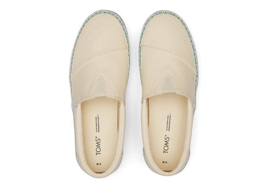 Toms Fenix Plataforma Creme Chile | CL533-803