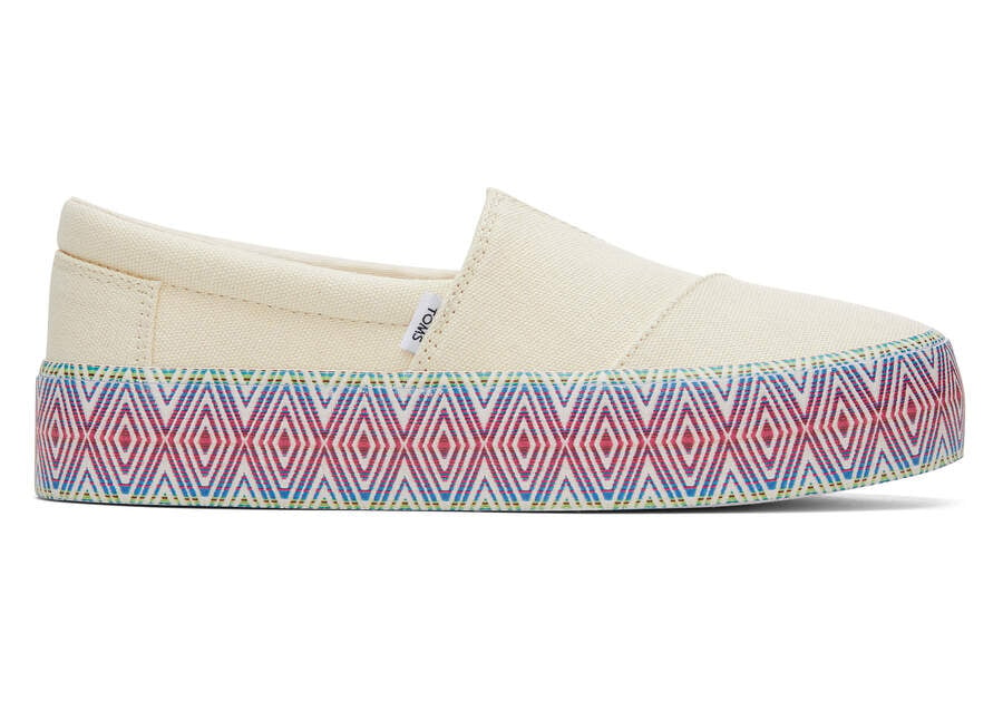 Toms Fenix Plataforma Creme Chile | CL533-803