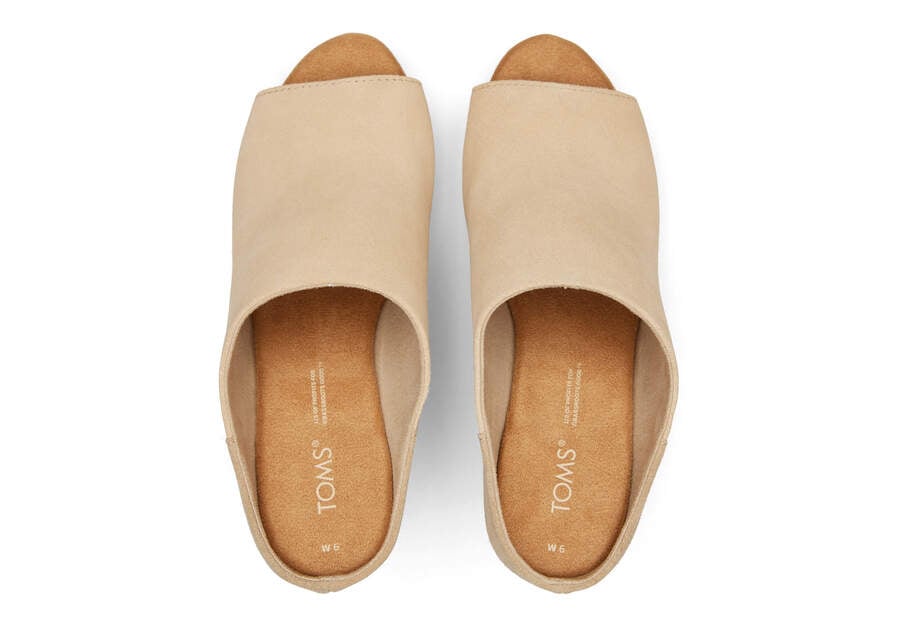 Toms Florence Sandal Beige Chile | CL615-912