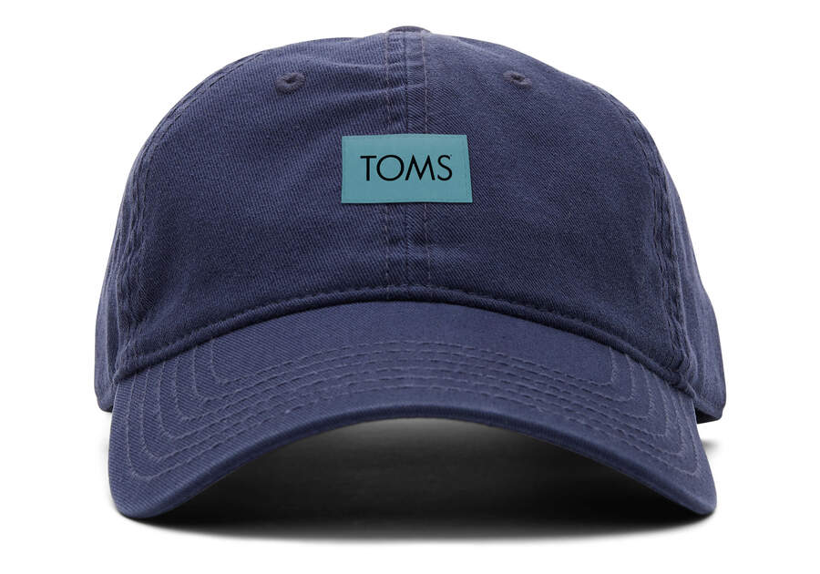 Toms Logo Dad Hat Azul Marino Chile | CL182-858