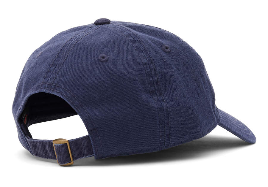 Toms Logo Dad Hat Azul Marino Chile | CL332-445