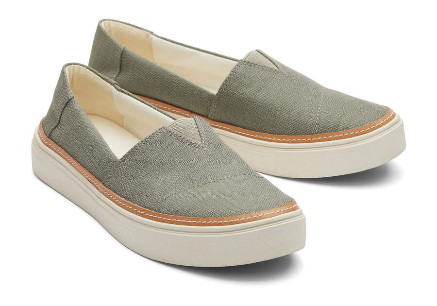 Toms Parker Slip On Gris Chile | CL483-474