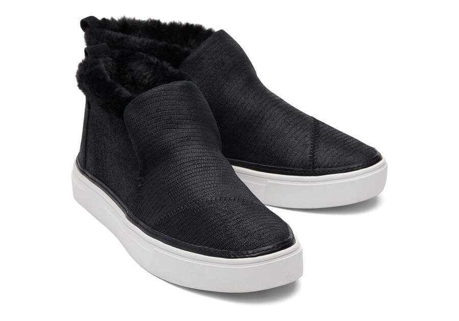 Toms Paxton Slip On Negras Chile | CL065-502