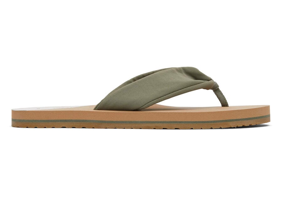 Toms Piper Flip Flop Gris Negras Chile | CL429-287