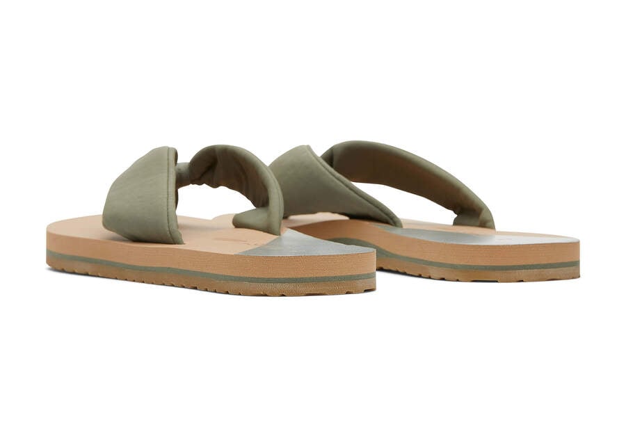 Toms Piper Flip Flop Gris Negras Chile | CL429-287