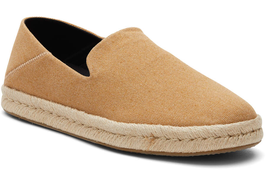 Toms Santiago Recycled Algodon Lona Marrones Chile | CL675-628