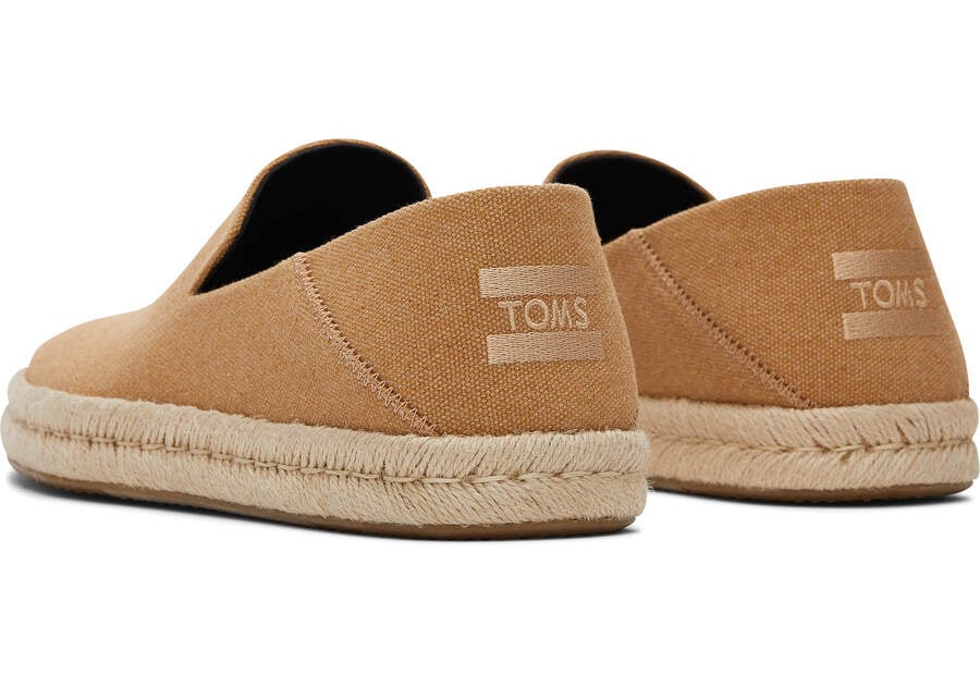 Toms Santiago Recycled Algodon Lona Marrones Chile | CL675-628