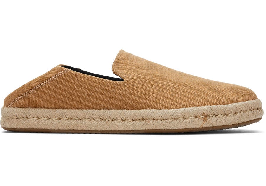 Toms Santiago Recycled Algodon Lona Marrones Chile | CL675-628