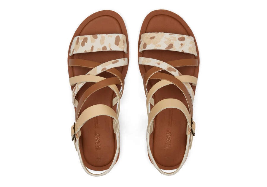 Toms Sephina Sandal Beige Chile | CL999-152