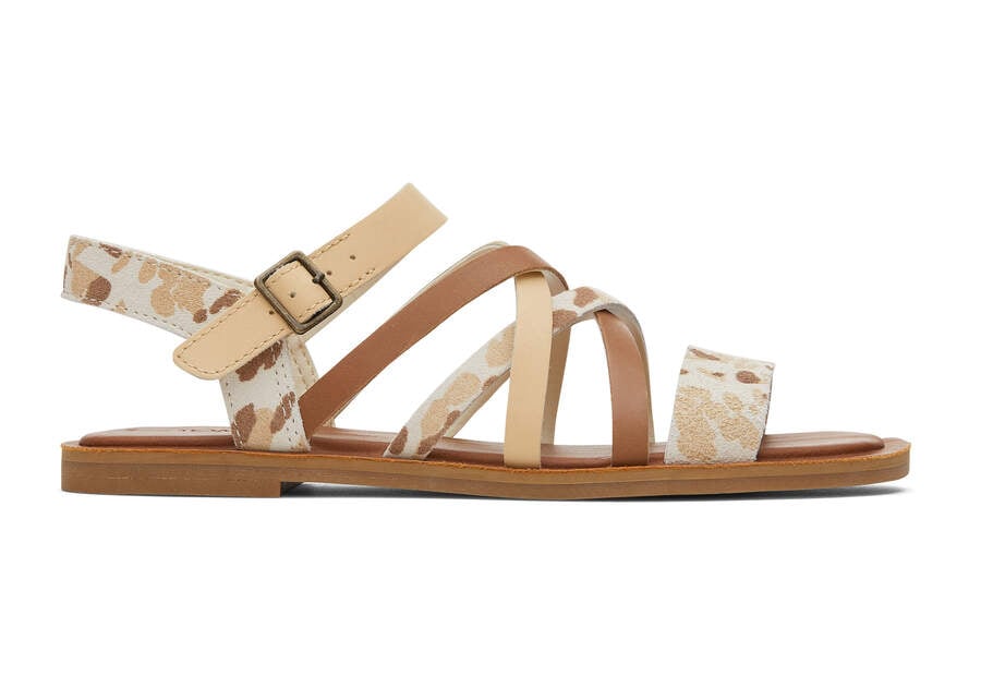 Toms Sephina Sandal Beige Chile | CL999-152