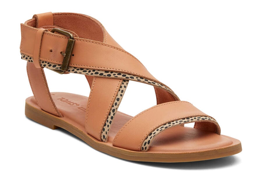 Toms Sidney Sandal Beige Chile | CL471-581