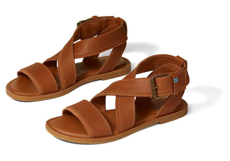 Toms Sidney Sandal Marrones Chile | CL886-573