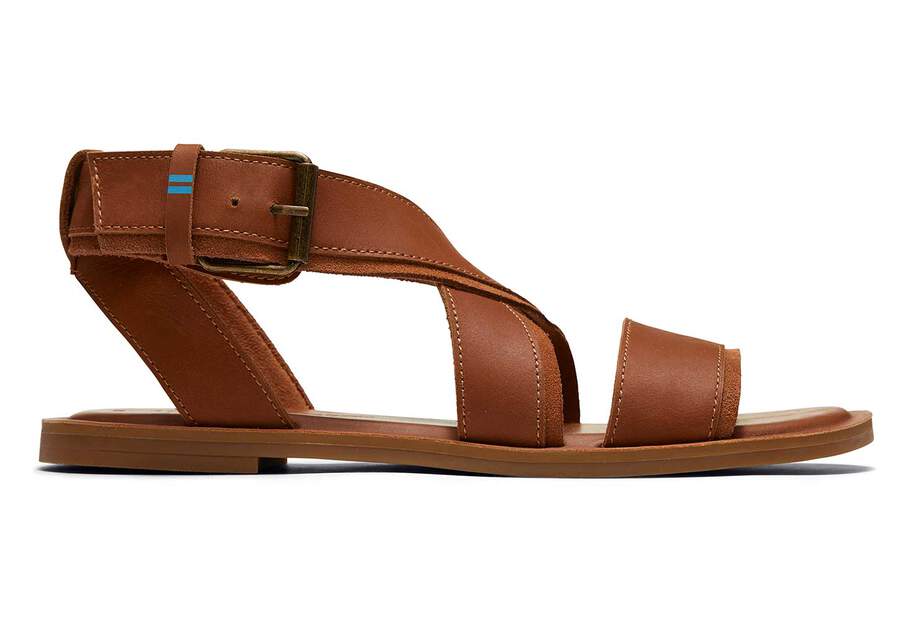 Toms Sidney Sandal Marrones Chile | CL886-573