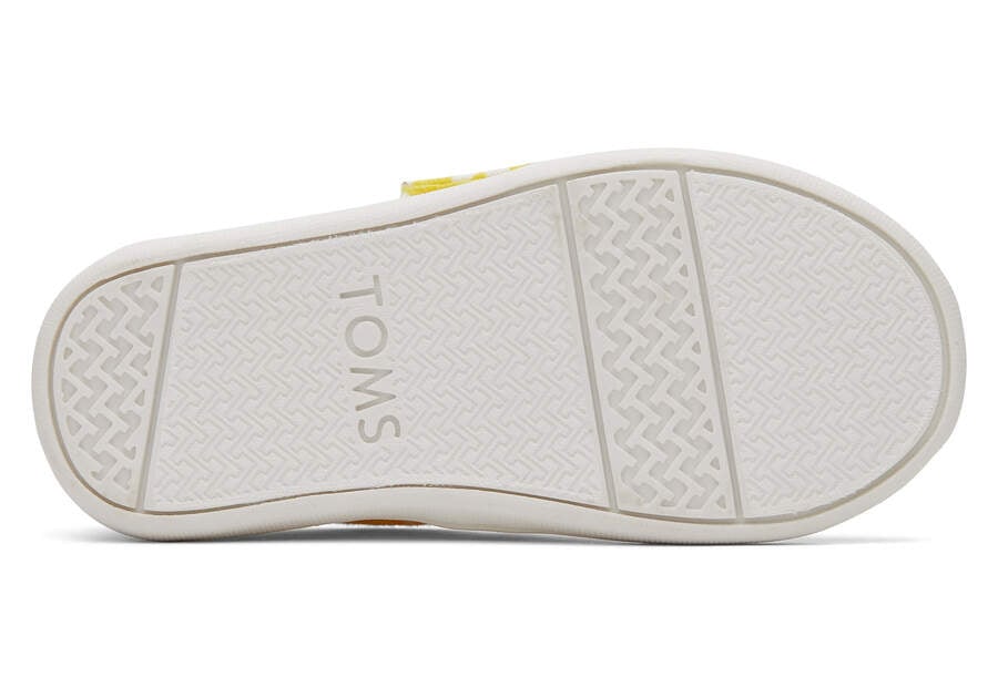 Toms Tiny Alpargata Sun Daisies Amarillo Naranjas Chile | CL802-463