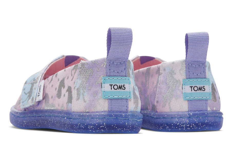 Toms Tiny Alpargata Unicorn Moradas Claro Chile | CL138-224