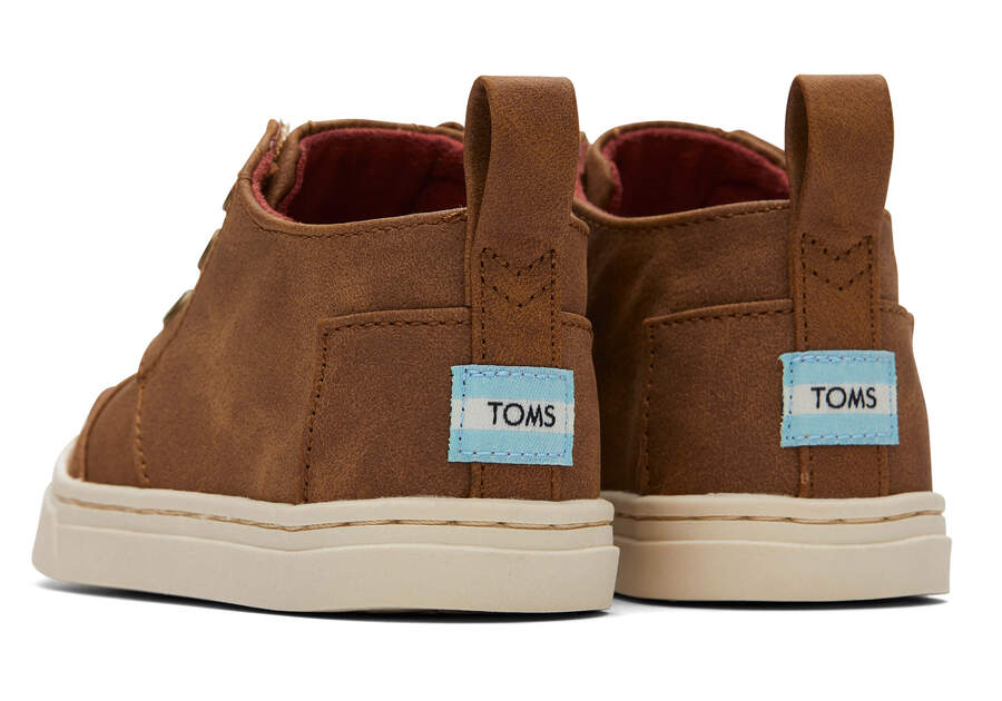 Toms Tiny Botas Sneaker Marrones Chile | CL499-042