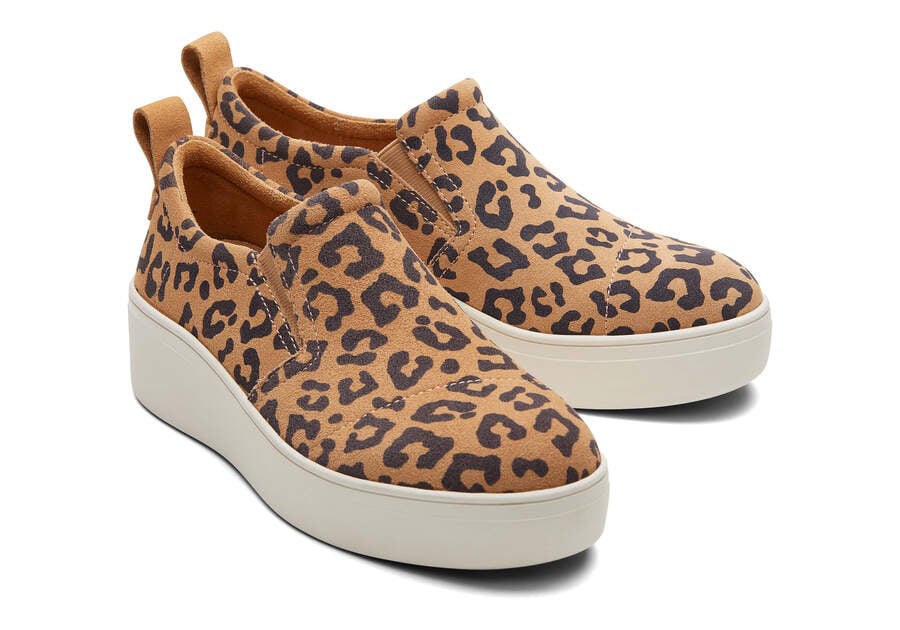 Toms Tristan Slip On Sneaker Leopardo Chile | CL250-816