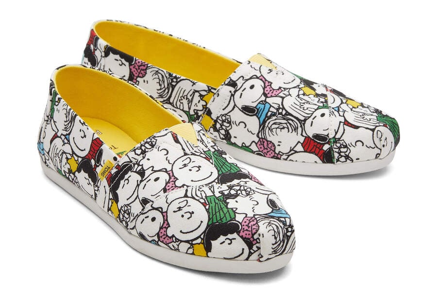 Toms X Peanuts® Alpargata Amarillo Chile | CL532-713